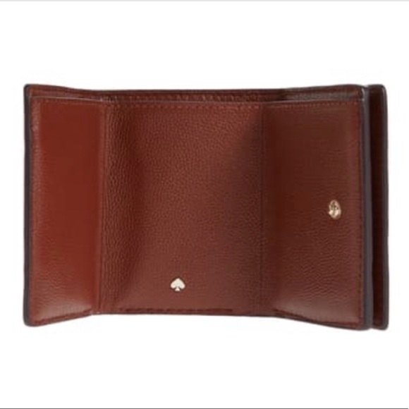 kate spade mini suzy trifold leather wallet - Picture 4 of 12